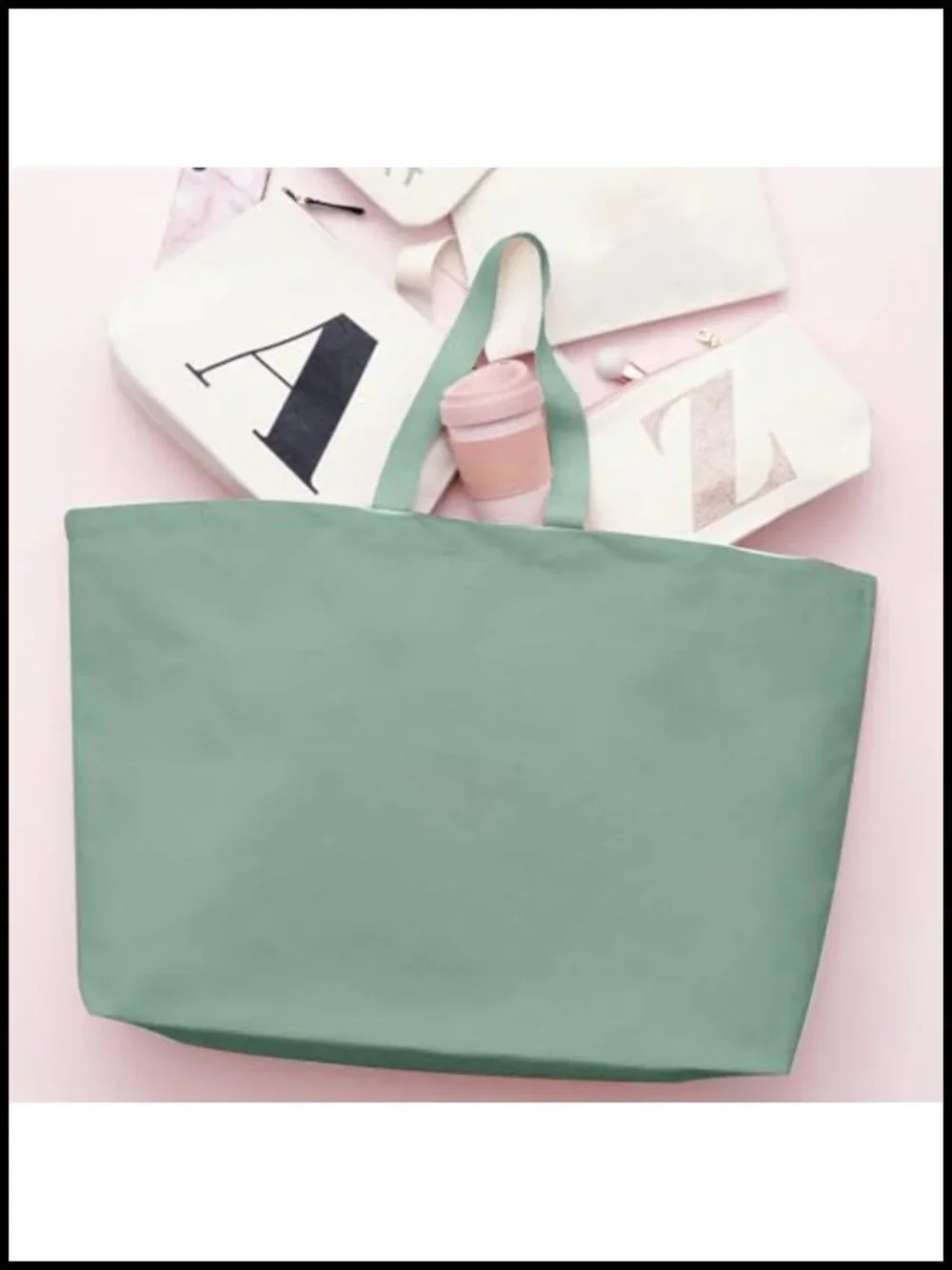 Large Canvas Tote Bag Reusable Extra Big Grocery Shopping